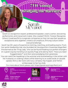 7th Annual Bridging the Barriers Conference @ Hilton Garden Inn Toronto Airport West/Mississauga